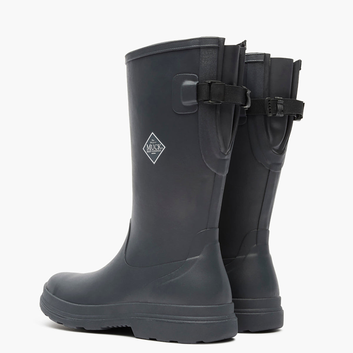 Rainscape Men's 12" Adjustable Rain Boot - Black | Muck Boot Company