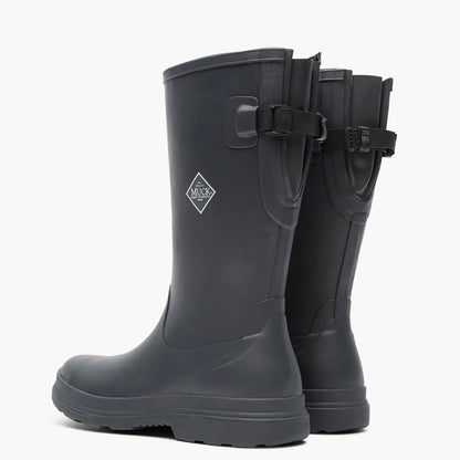 Rainscape Men's 12" Adjustable Rain Boot - Black | Muck Boot Company