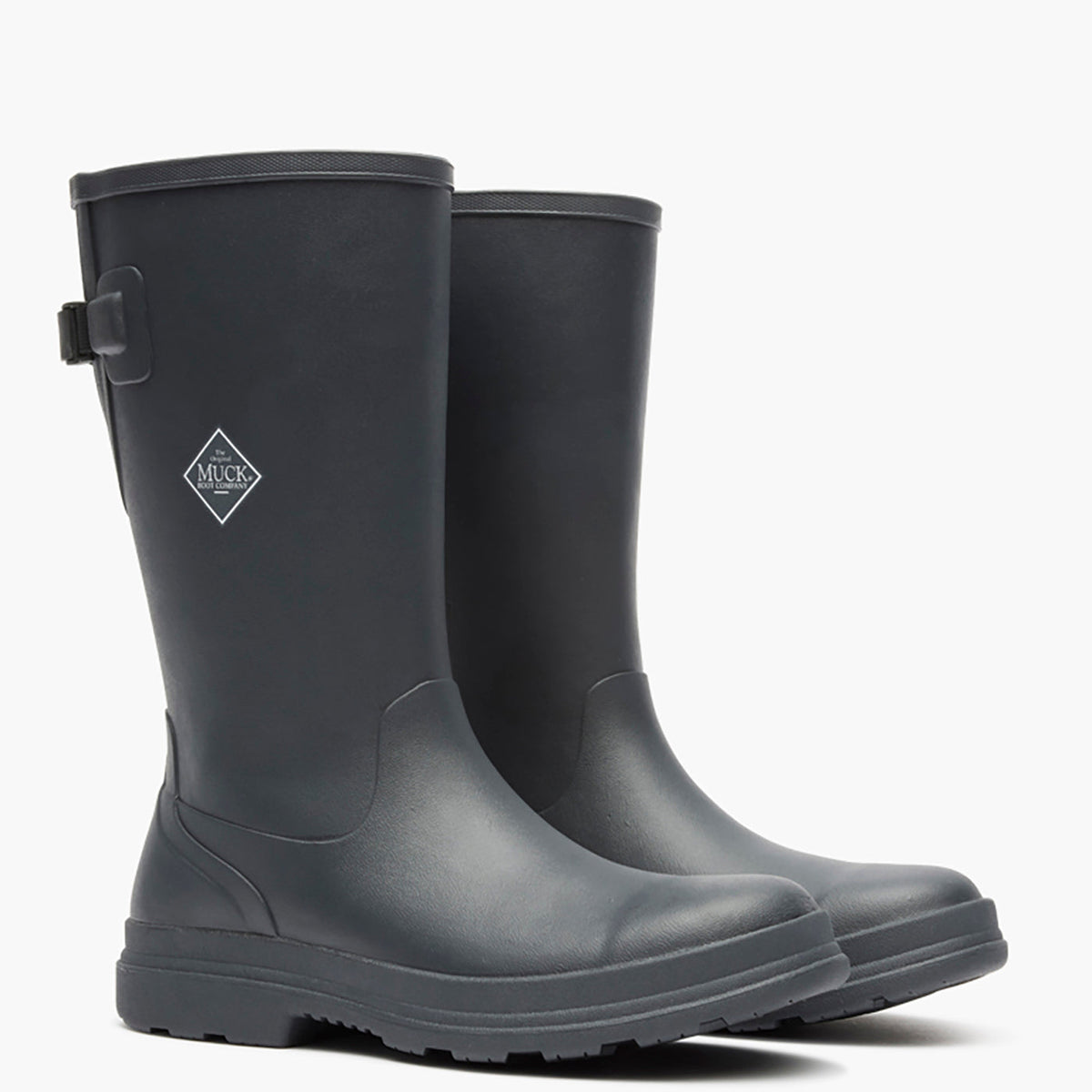 Rainscape Men's 12" Adjustable Rain Boot - Black | Muck Boot Company