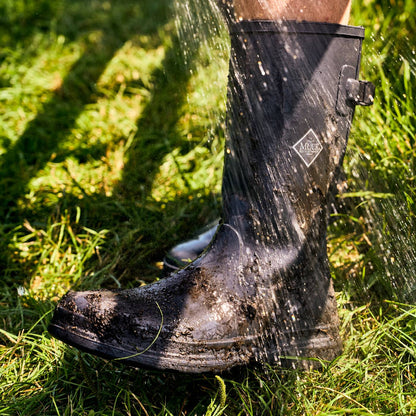 Rainscape Men's 12" Adjustable Rain Boot - Black | Muck Boot Company