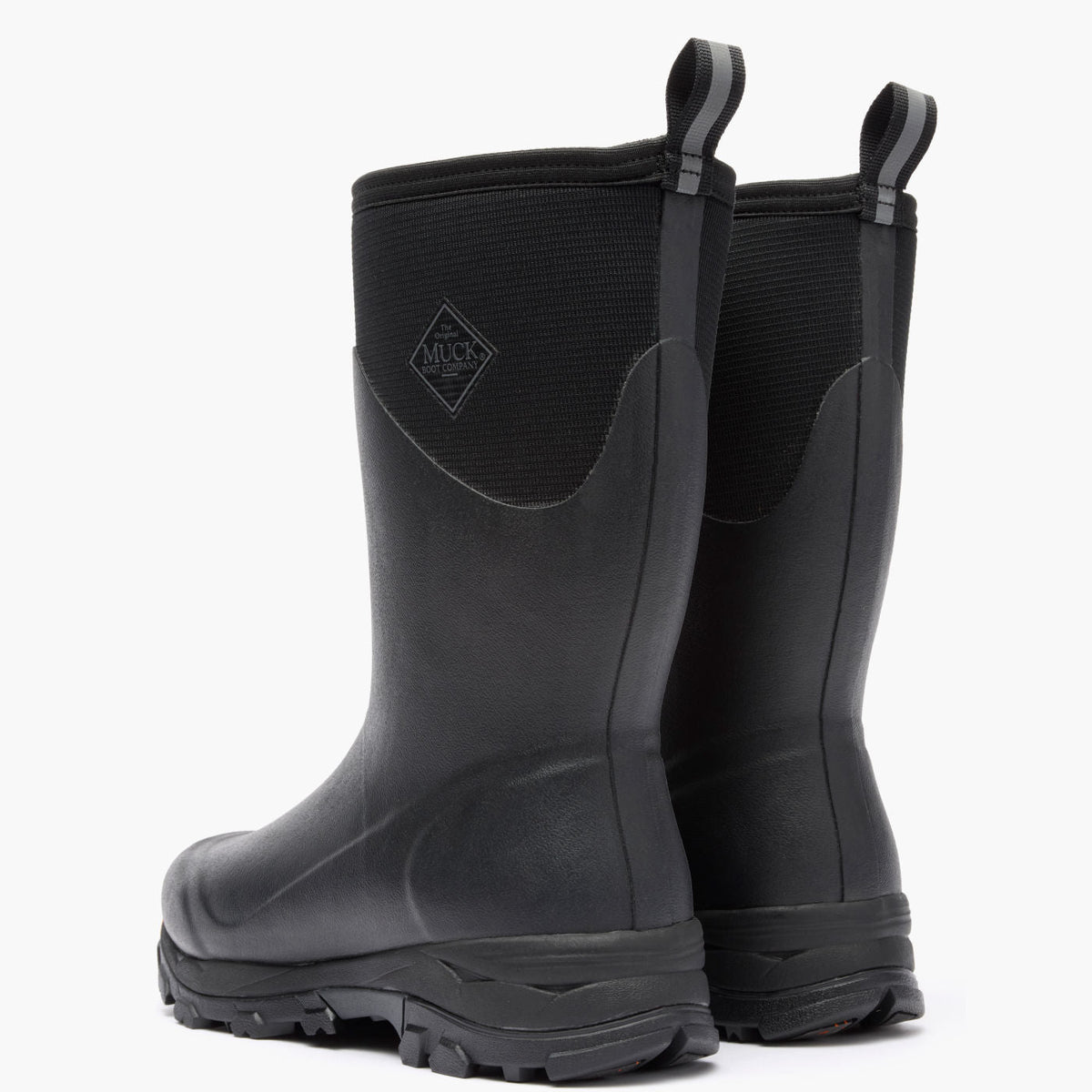 Men's Arctic Ice 12" Insulated Mid Boot + Vibram Arctic Grip A.T. - Black | Muck Boot Company