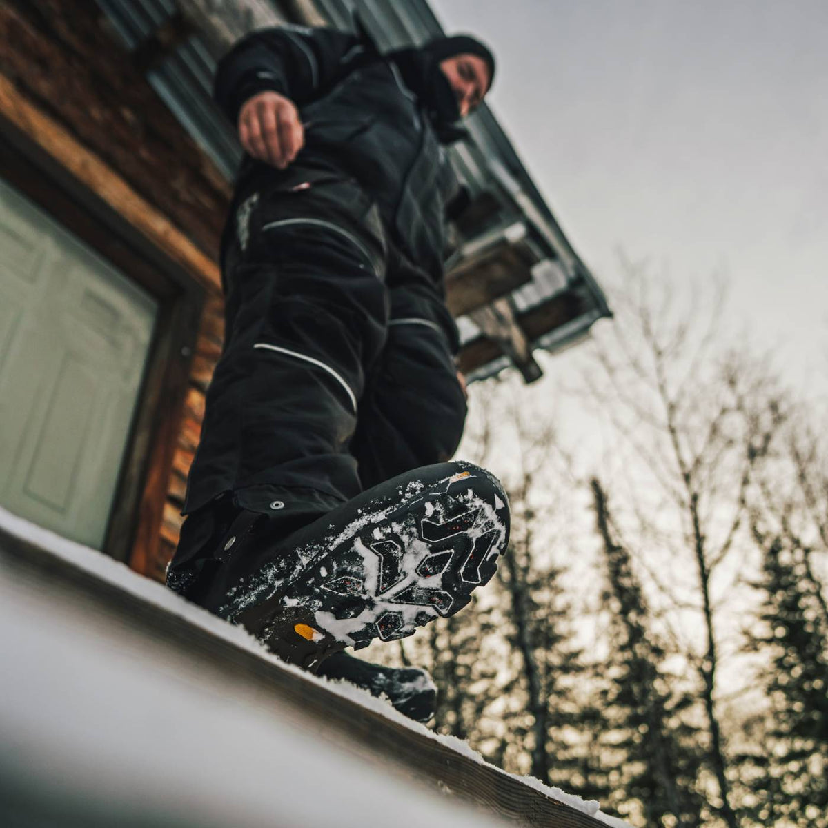 Men's Arctic Ice 12" Insulated Mid Boot + Vibram Arctic Grip A.T. - Black | Muck Boot Company