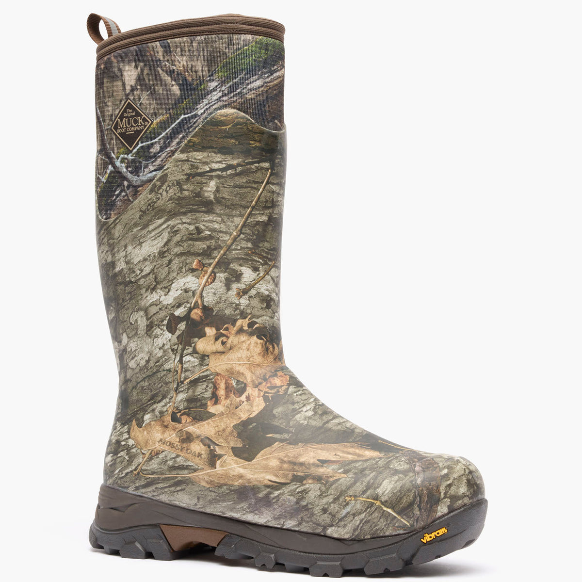 Men's Woody Arctic Ice 16" Insulated Boot + Vibram Arctic Grip A.T. - Mossy Oak Country Dna | Muck Boot Company