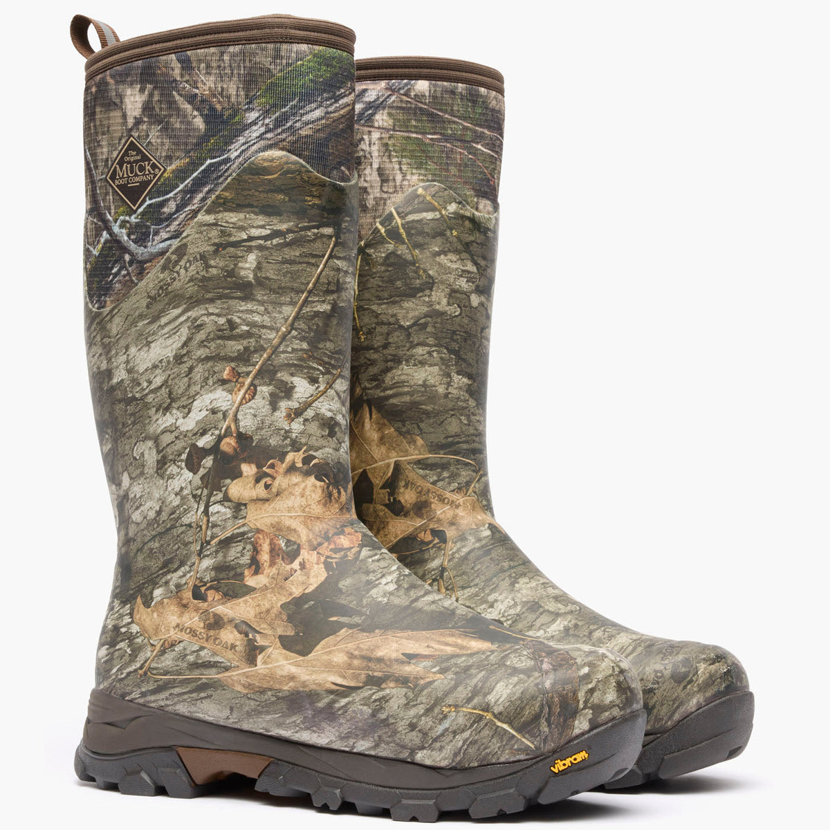 Men's Woody Arctic Ice 16" Insulated Boot + Vibram Arctic Grip A.T. - Mossy Oak Country Dna | Muck Boot Company