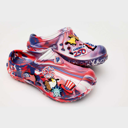 Muckster Lite Liberty Men's EVA Clog - American Swirl | Muck Boot Company