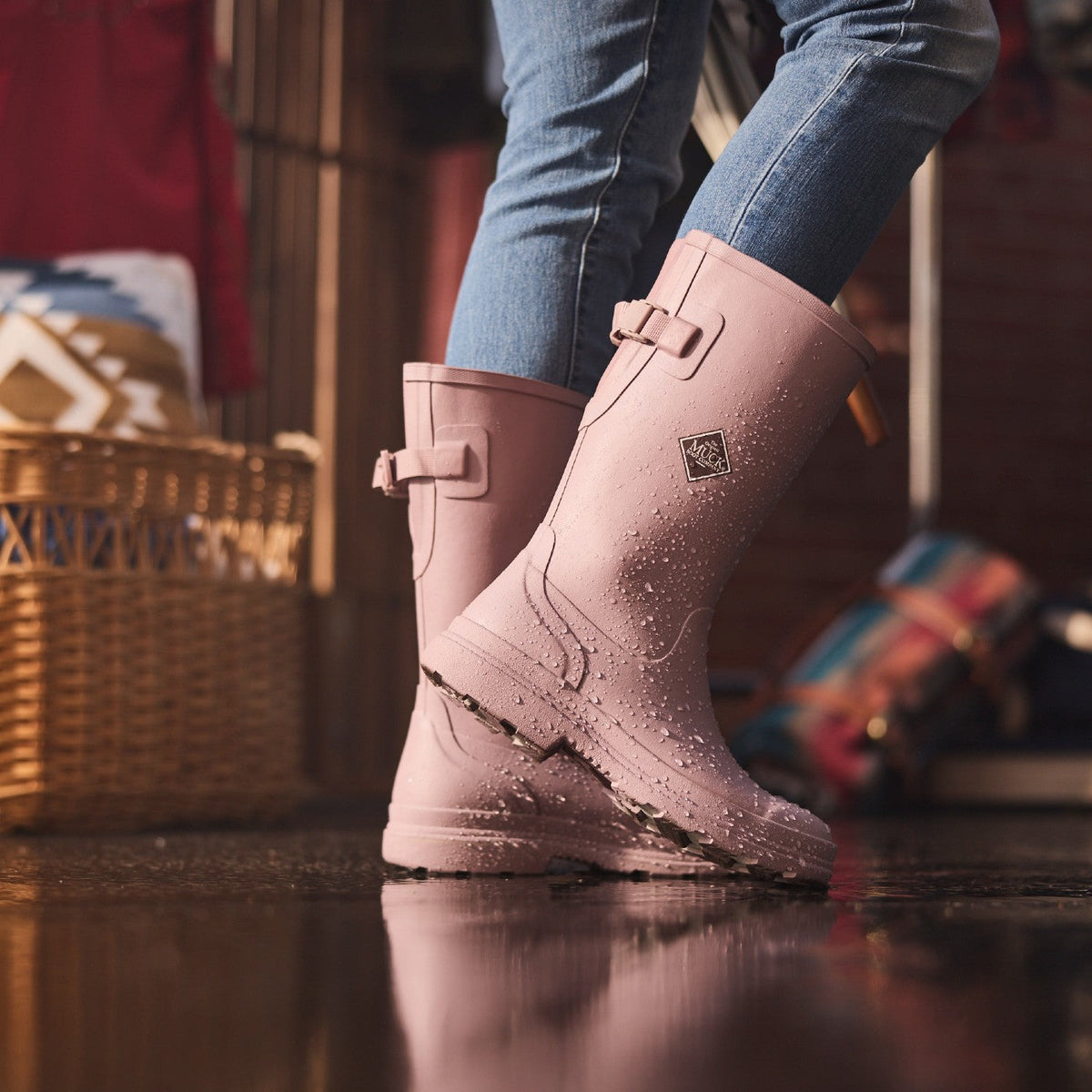 Rainscape Women's 12" Rain Boot - Woodrose | Muck Boot Company