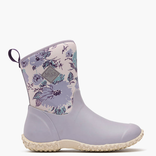Muckster II Women's Mid Boot - Minimal Gray/Floral | Muck Boot Company