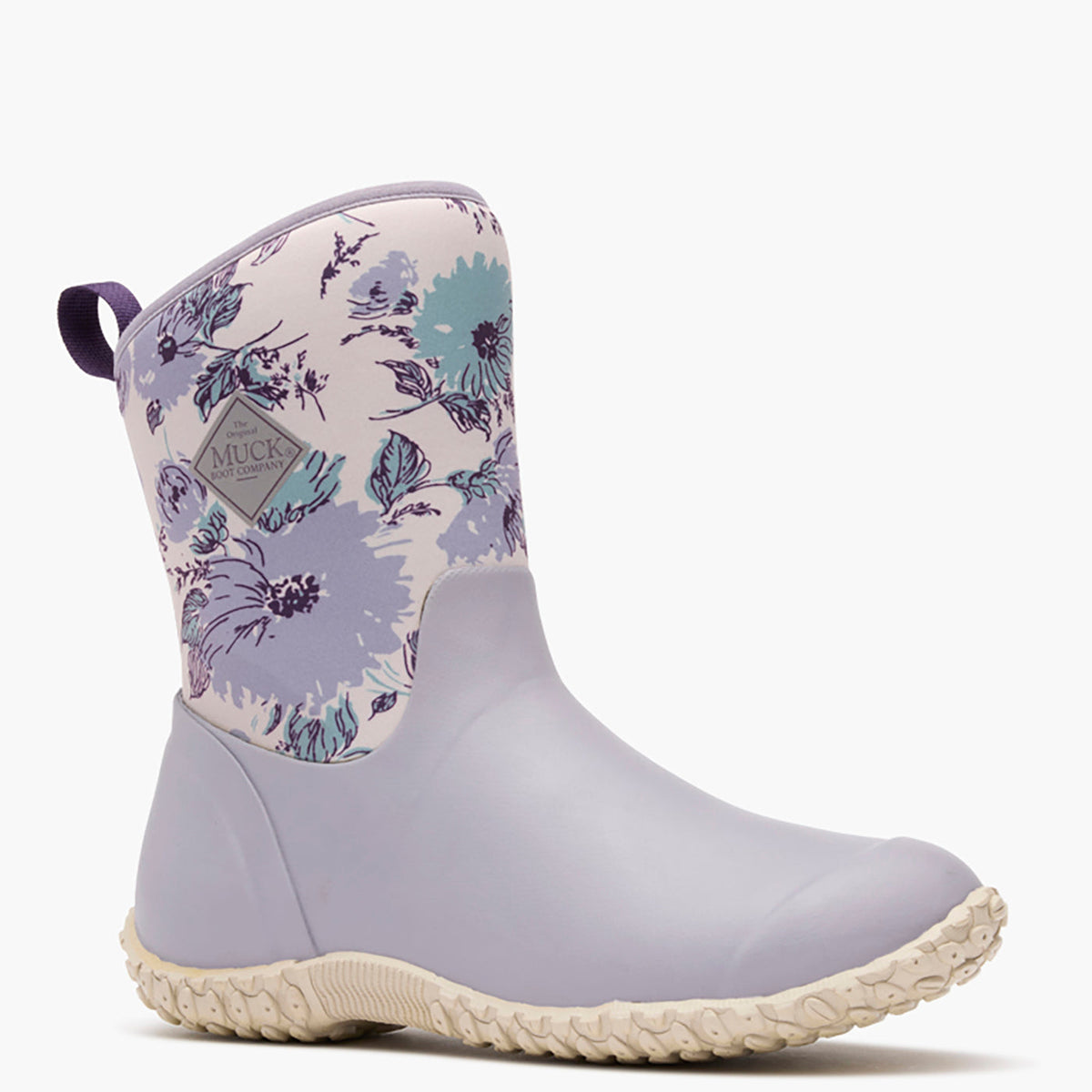 Muckster II Women's Mid Boot - Minimal Gray/Floral | Muck Boot Company