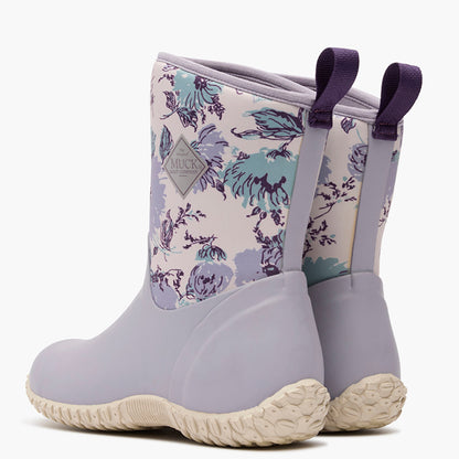 Muckster II Women's Mid Boot - Minimal Gray/Floral | Muck Boot Company