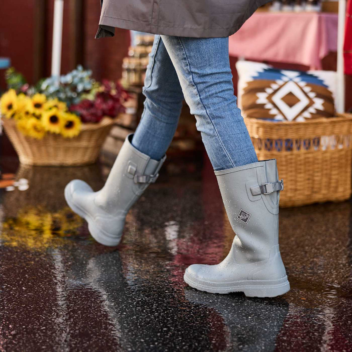 Rainscape Women's 12" Rain Boot - Monument | Muck Boot Company