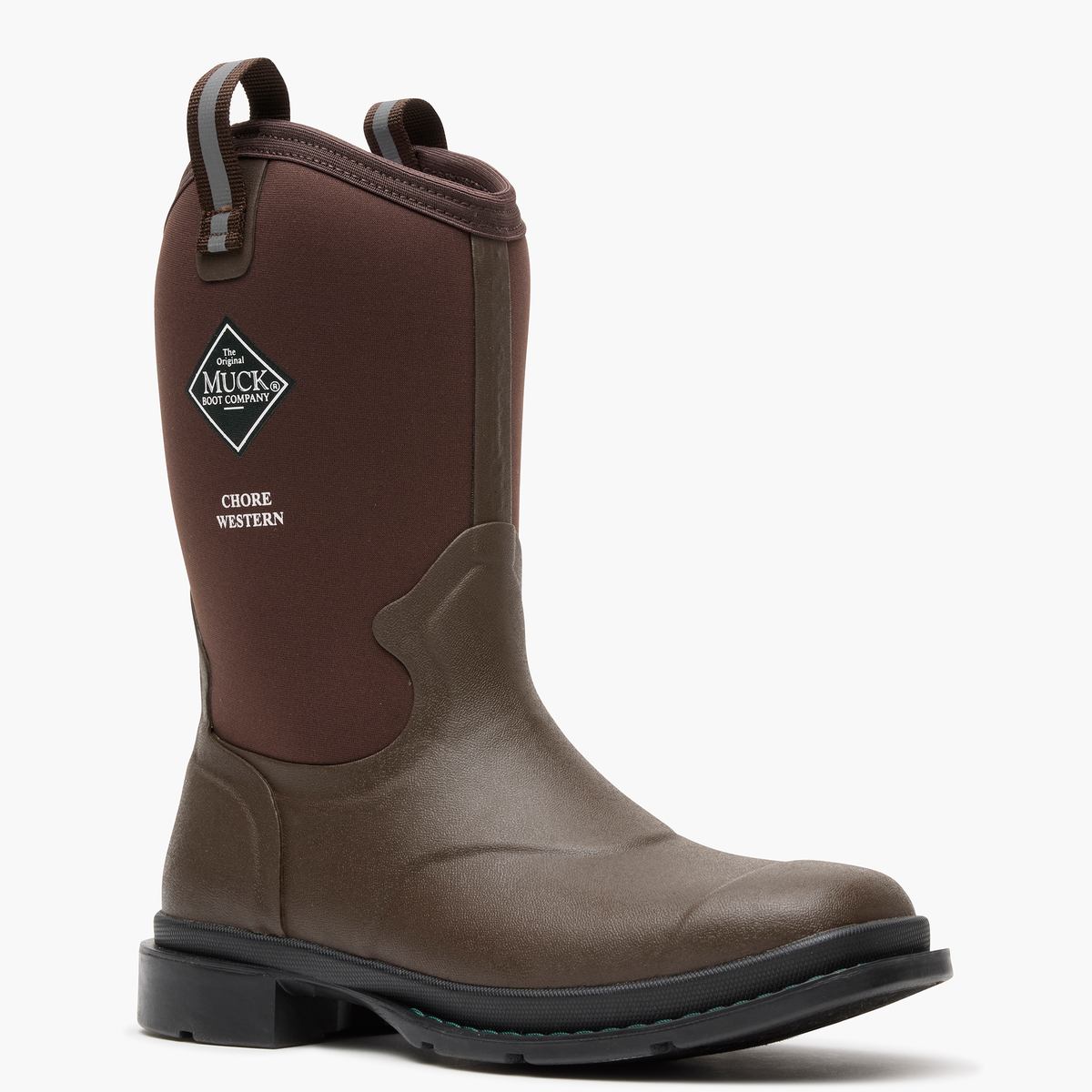 Women's Chore Western 12" Mid Boot - Brown | Muck Boot Company