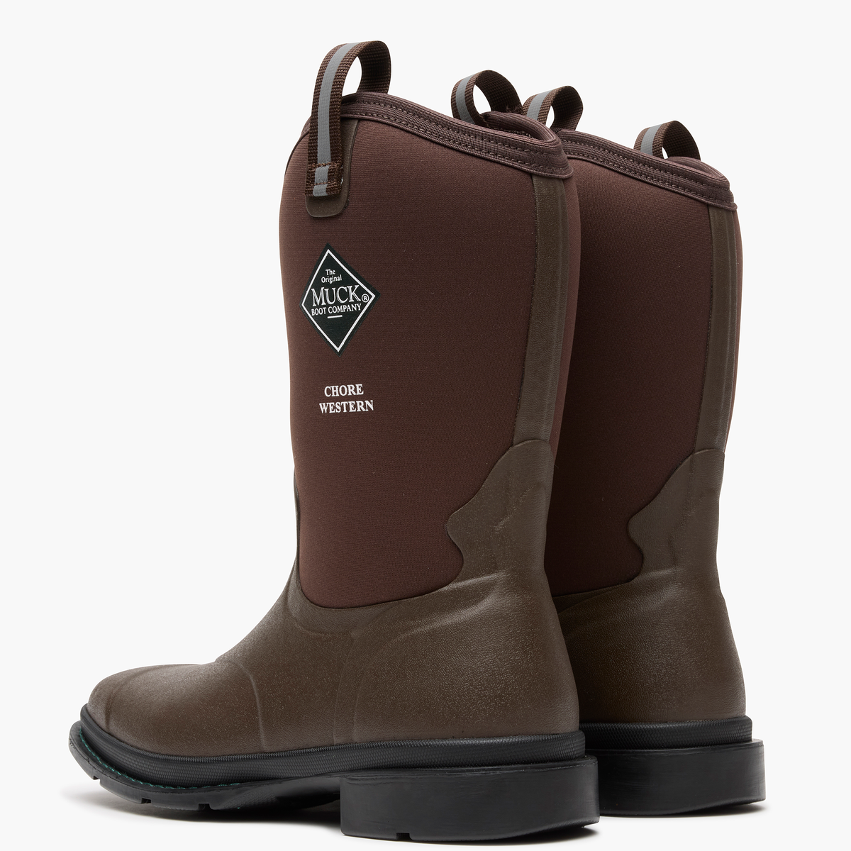 Women's Chore Western 12" Mid Boot - Brown | Muck Boot Company