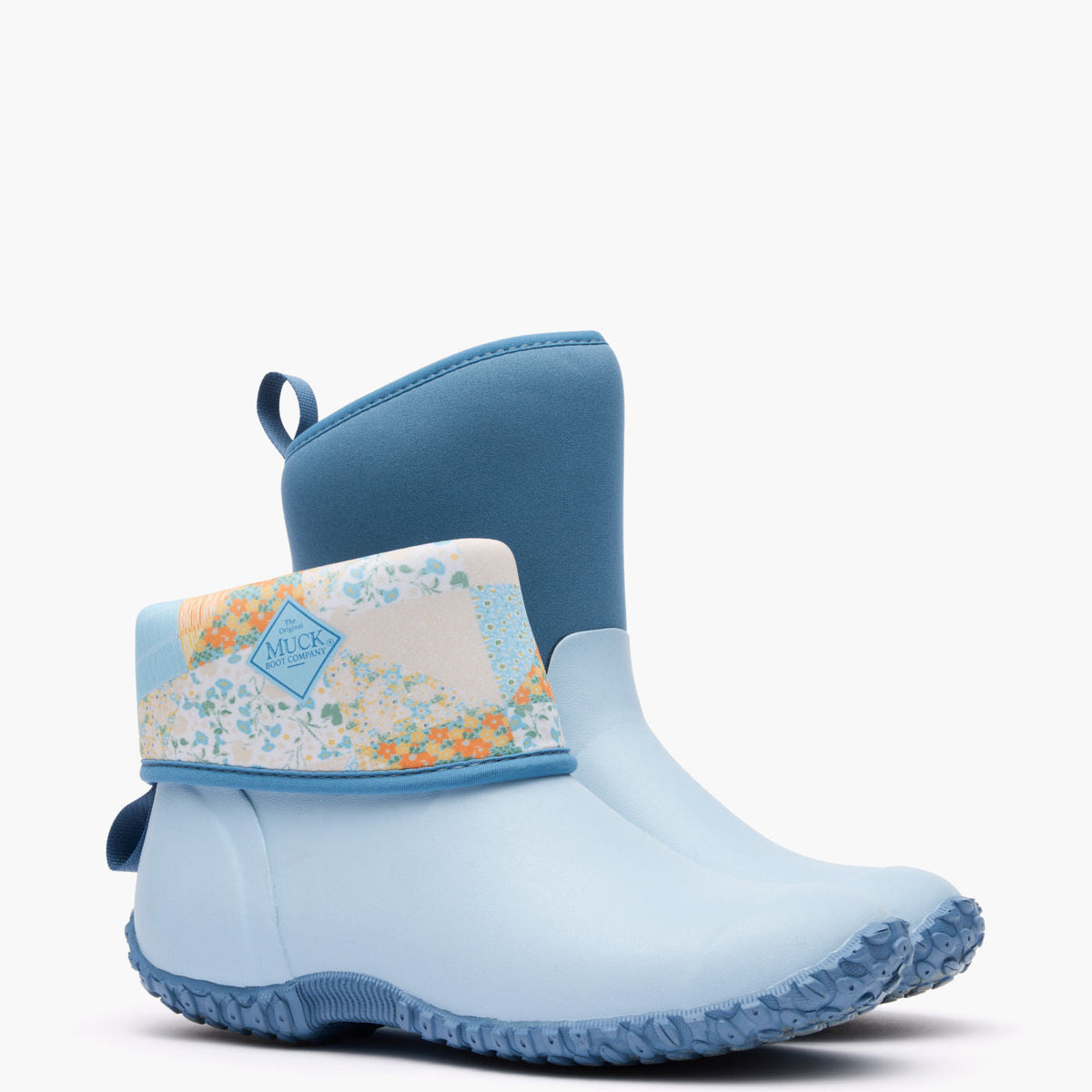 Women's Muckster II Mid Boot - Blue Quilt Floral | Muck Boot Company