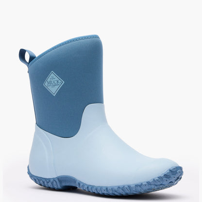 Women's Muckster II Mid Boot - Blue Quilt Floral | Muck Boot Company