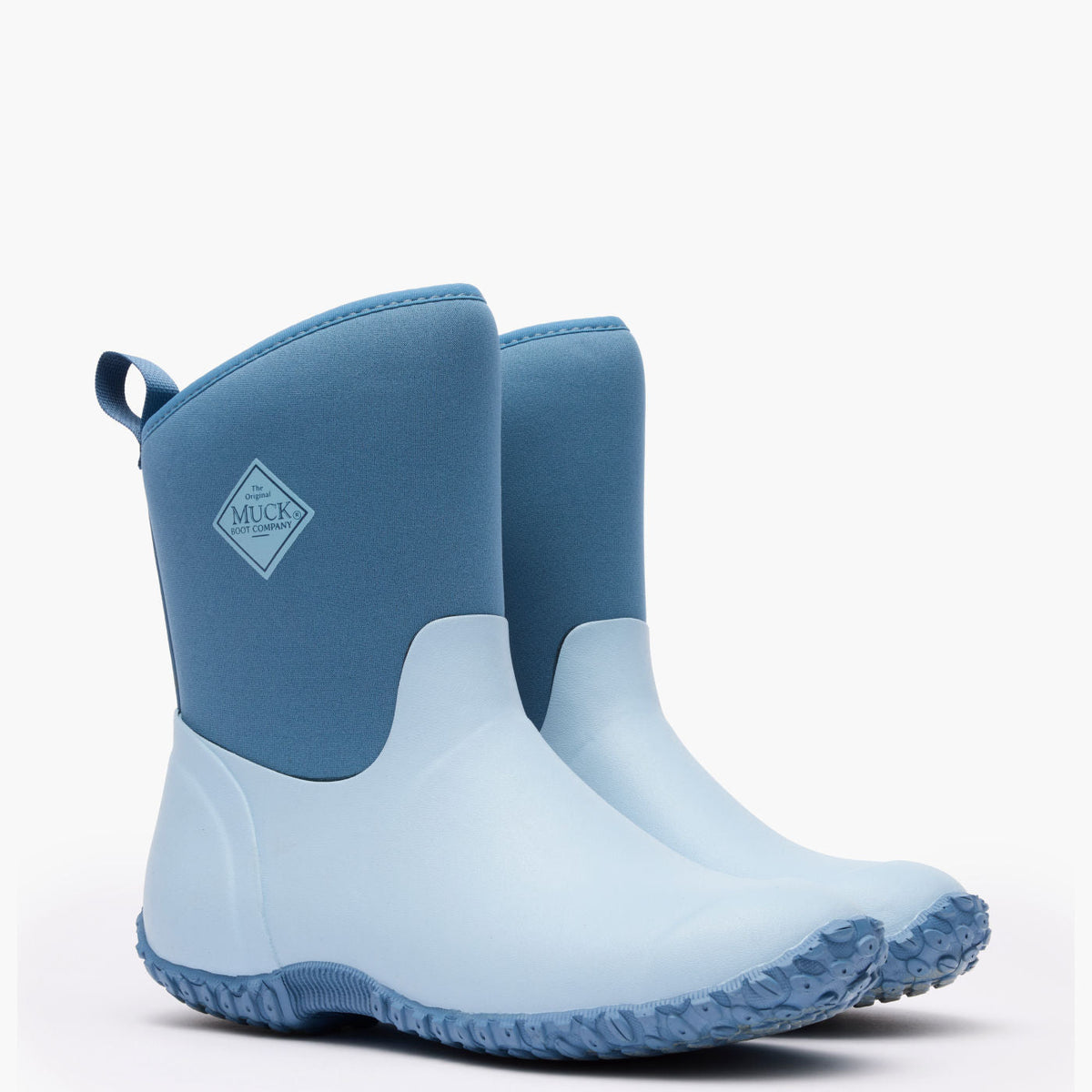 Women's Muckster II Mid Boot - Blue Quilt Floral | Muck Boot Company