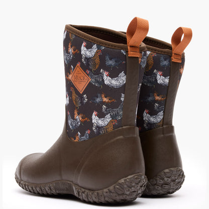 Women's Muckster II Mid Boot - Brown Chicken Print | Muck Boot Company