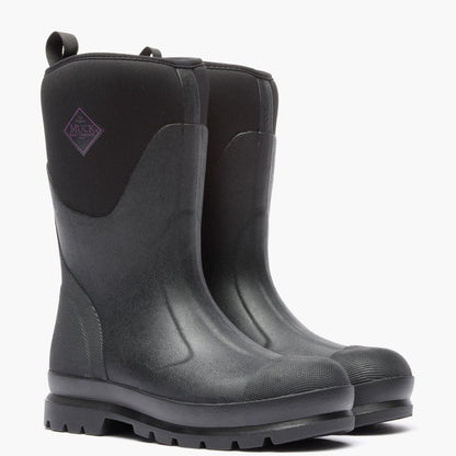 Women's Chore Classic Mid Boot - Black | Muck Boot Company