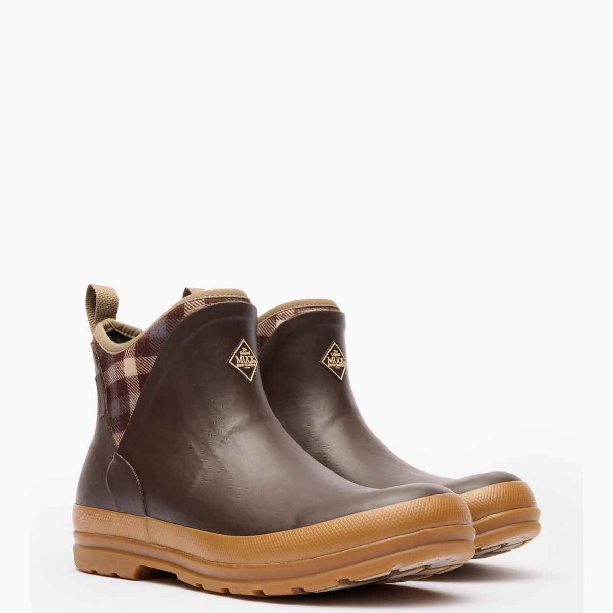 Women's Originals Ankle Boot - Brown Plaid | Muck Boot Company