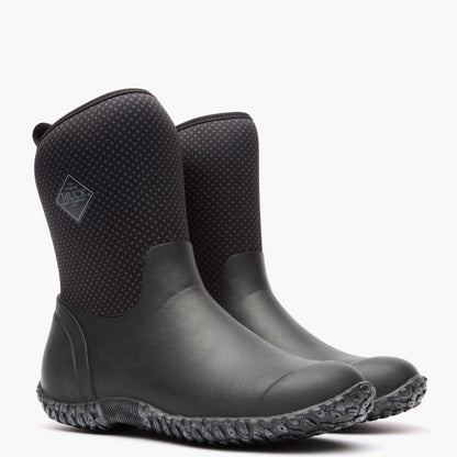 Women's Muckster II Mid Boot - Black/Rose | Muck Boot Company