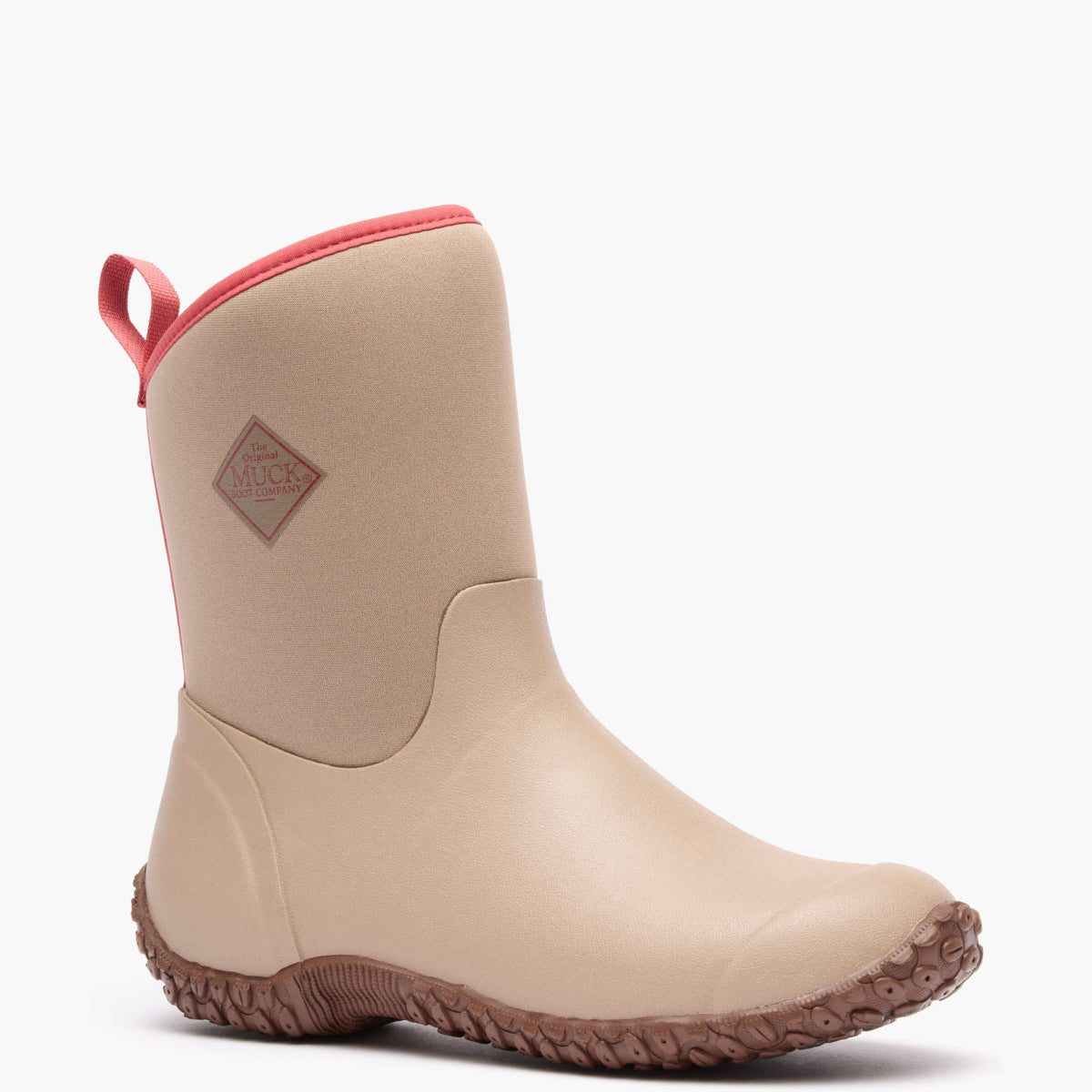Women's Muckster II Mid Boot - Tan Quilted Stripe | Muck Boot Company