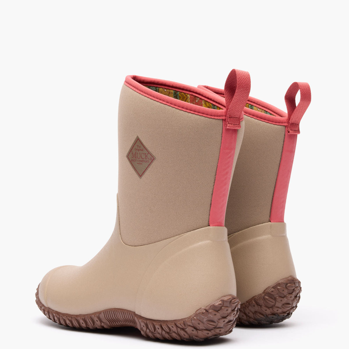 Women's Muckster II Mid Boot - Tan Quilted Stripe | Muck Boot Company