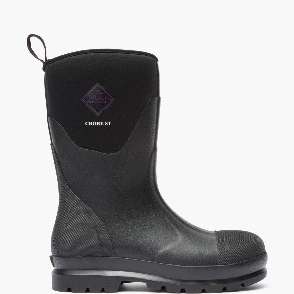 Women's Chore Classic Mid Steel Toe Boot - Black | Muck Boot Company