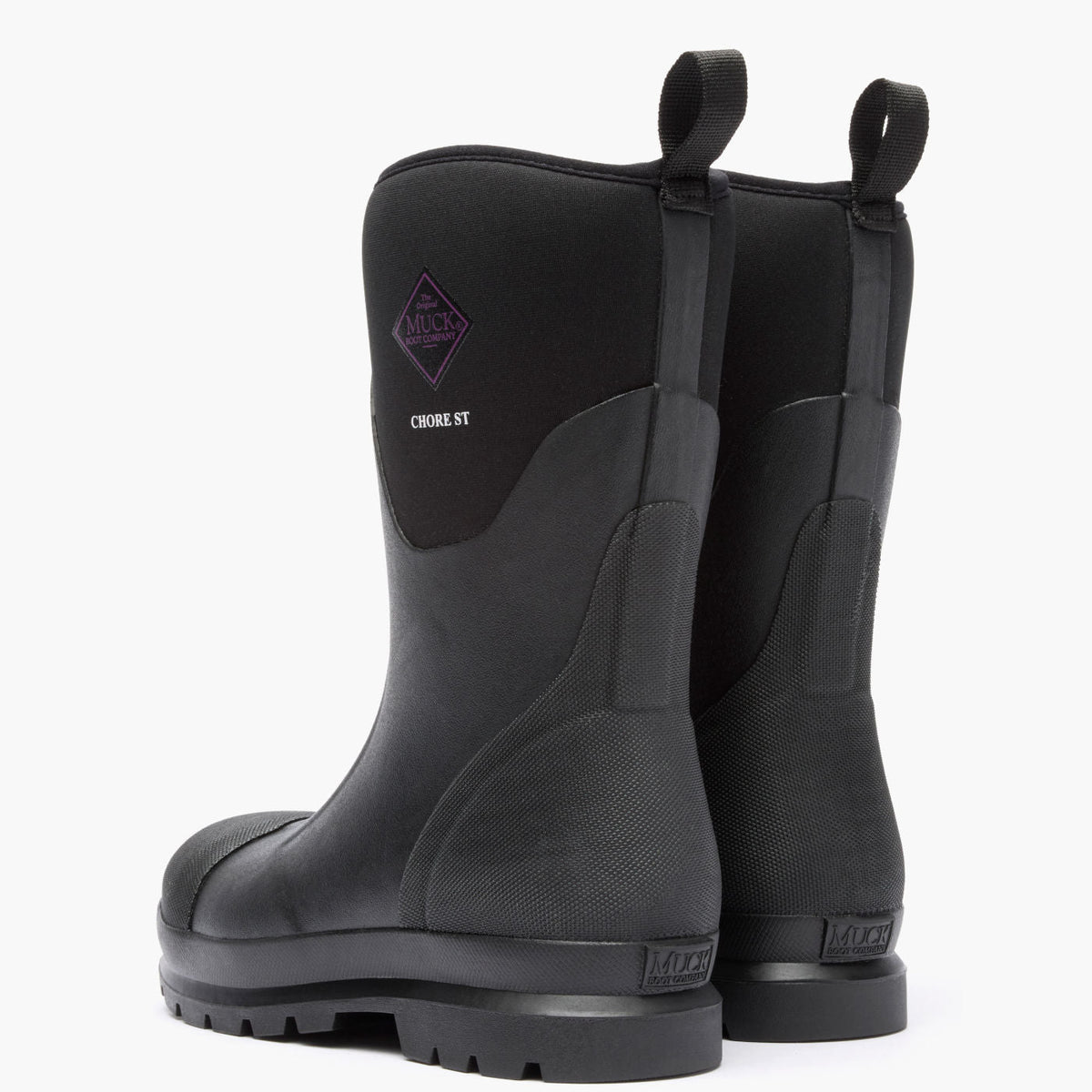 Women's Chore Classic Mid Steel Toe Boot - Black | Muck Boot Company