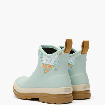 Women's Originals Ankle Boot - Blue Quilted Floral | Muck Boot Company