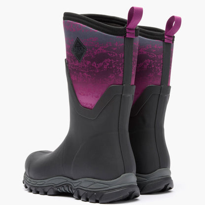 Women's Arctic Sport II Mid Boot - Black/Magenta Digi | Muck Boot Company