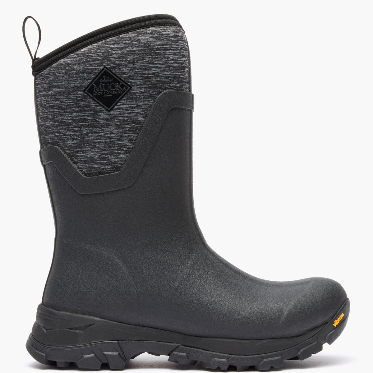 Women's Arctic Ice Mid Boot + Vibram Arctic Grip A.T. - Black | Muck Boot Company