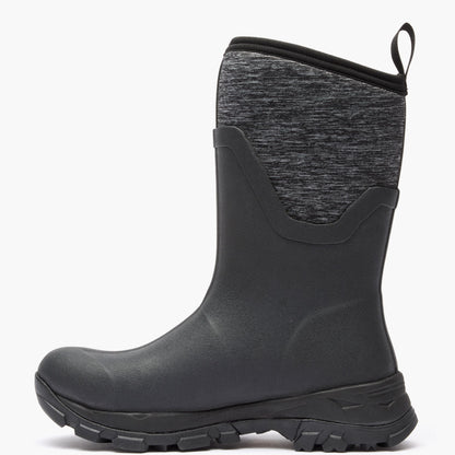 Women's Arctic Ice Mid Boot + Vibram Arctic Grip A.T. - Black | Muck Boot Company