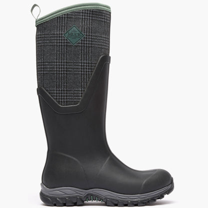 Women's Arctic Sport II Tall Boot - Black/Plaid | Muck Boot Company