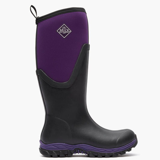 Women's Arctic Sport II Tall - Black/Purple Acai | Muck Boot Company