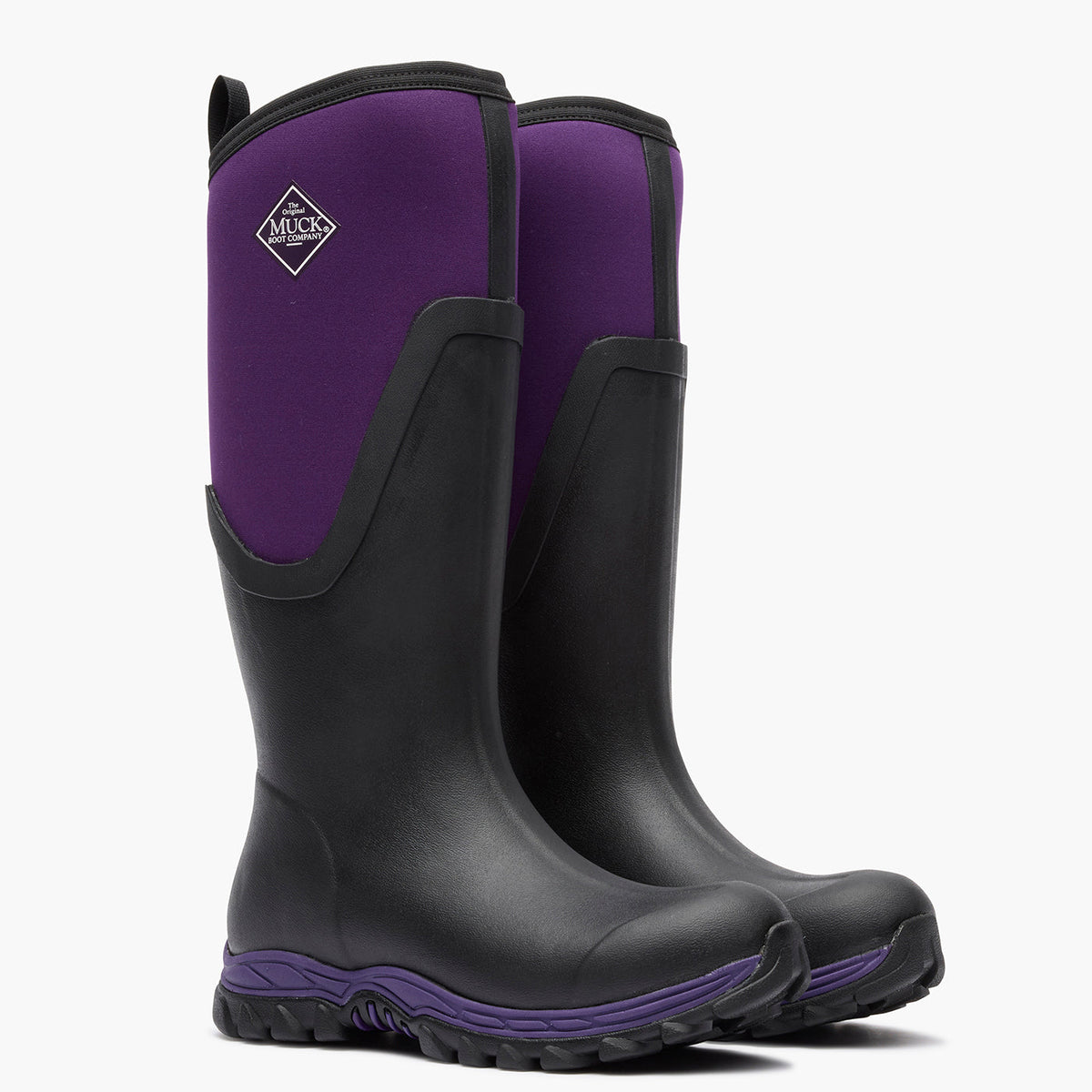 Women's Arctic Sport II Tall - Black/Purple Acai | Muck Boot Company