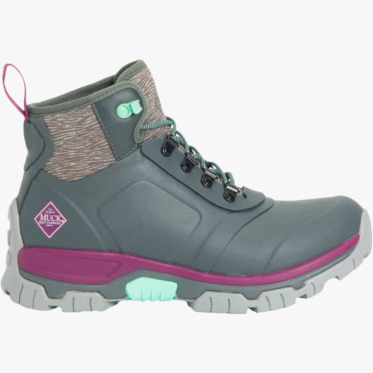Women's Apex Lace Up - Grey | Muck Boot Company