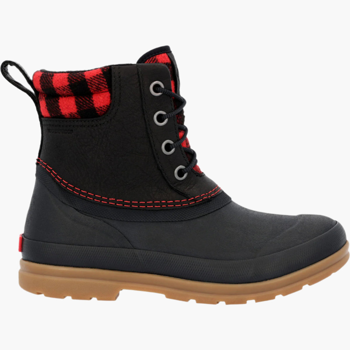 Women's Originals Leather Duck Boot - Black Buffalo Plaid | Muck Boot Company