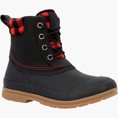 Women's Originals Leather Duck Boot - Black Buffalo Plaid | Muck Boot Company