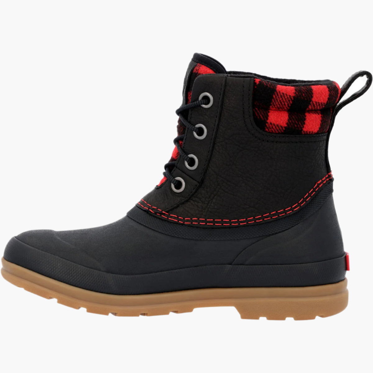 Women's Originals Leather Duck Boot - Black Buffalo Plaid | Muck Boot Company