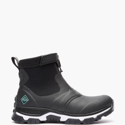 Women's Apex Mid Zip Ankle Boot - Black | Muck Boot Company