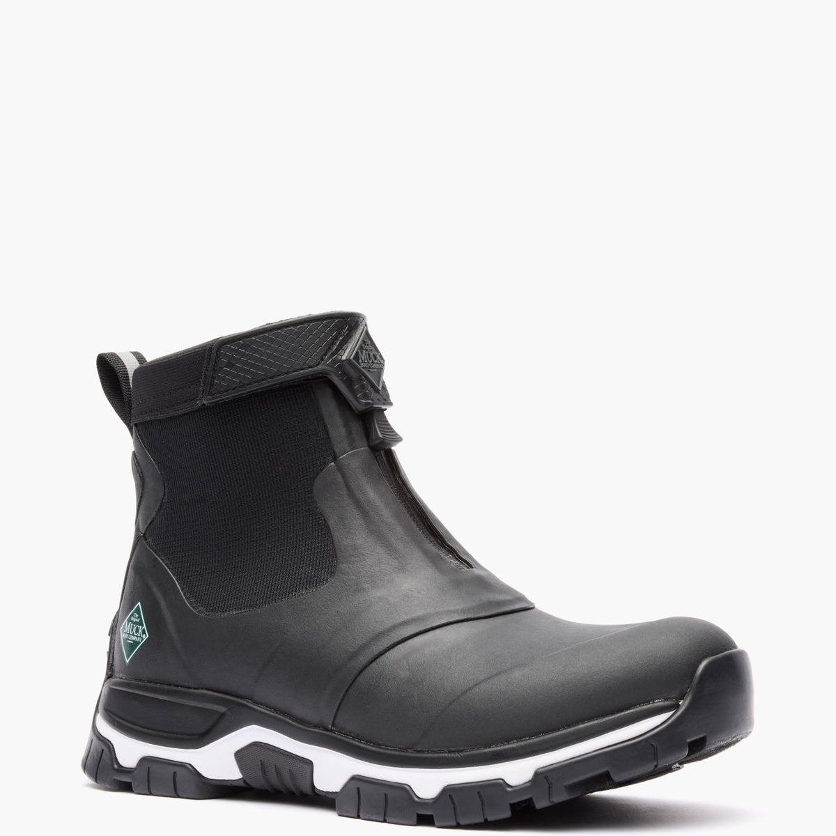 Women's Apex Mid Zip Ankle Boot - Black | Muck Boot Company