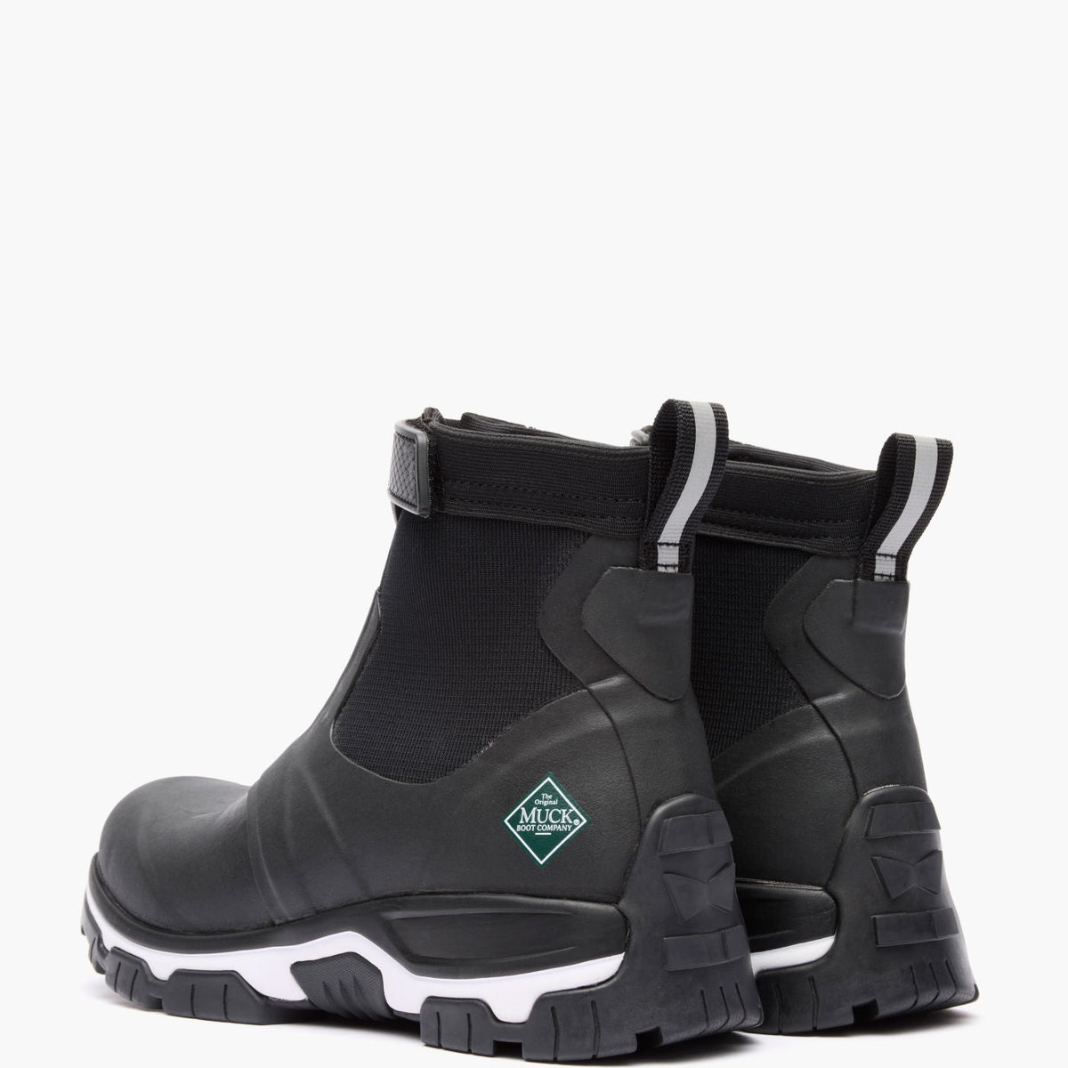 Women's Apex Mid Zip Ankle Boot - Black | Muck Boot Company