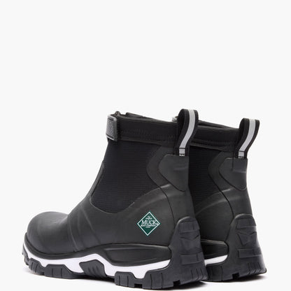Women's Apex Mid Zip Ankle Boot - Black | Muck Boot Company