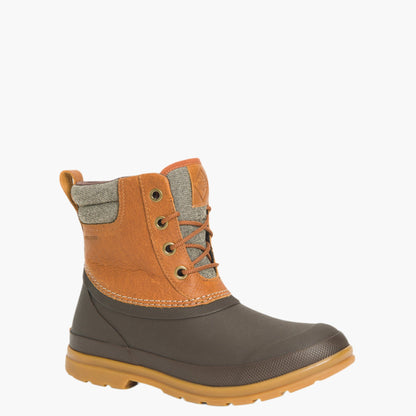 Women's Originals Leather Duck Boot - Tan/Dark Brown | Muck Boot Company
