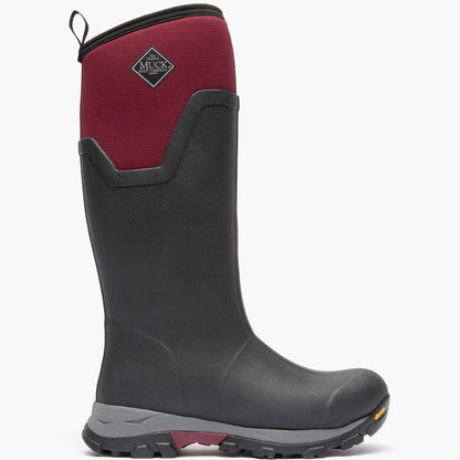 Women's Arctic Ice Tall Boot + Vibram Arctic Grip A.T. - Black/Wine | Muck Boot Company