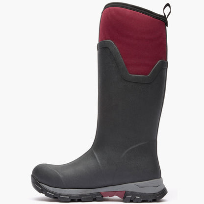 Women's Arctic Ice Tall Boot + Vibram Arctic Grip A.T. - Black/Wine | Muck Boot Company