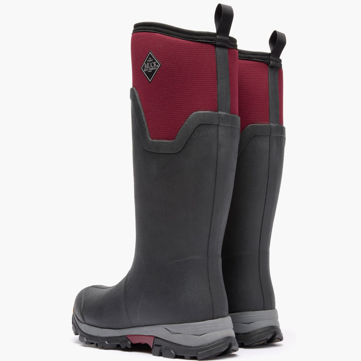 Women's Arctic Ice Tall Boot + Vibram Arctic Grip A.T. - Black/Wine | Muck Boot Company