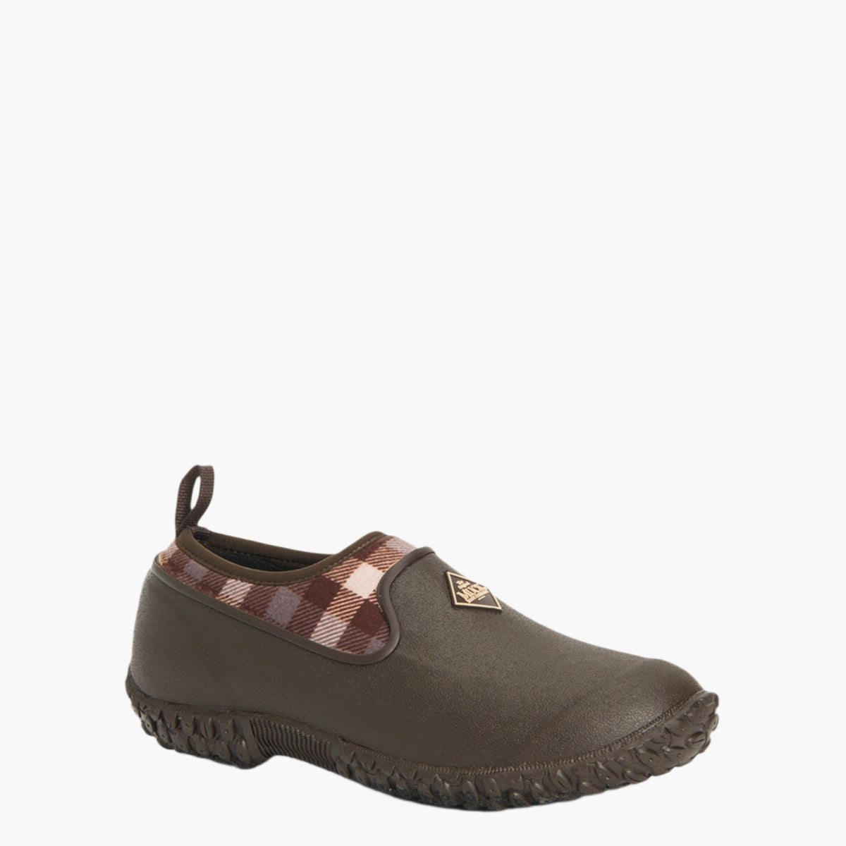 Women's Muckster II Low Slip On - Brown Plaid | Muck Boot Company