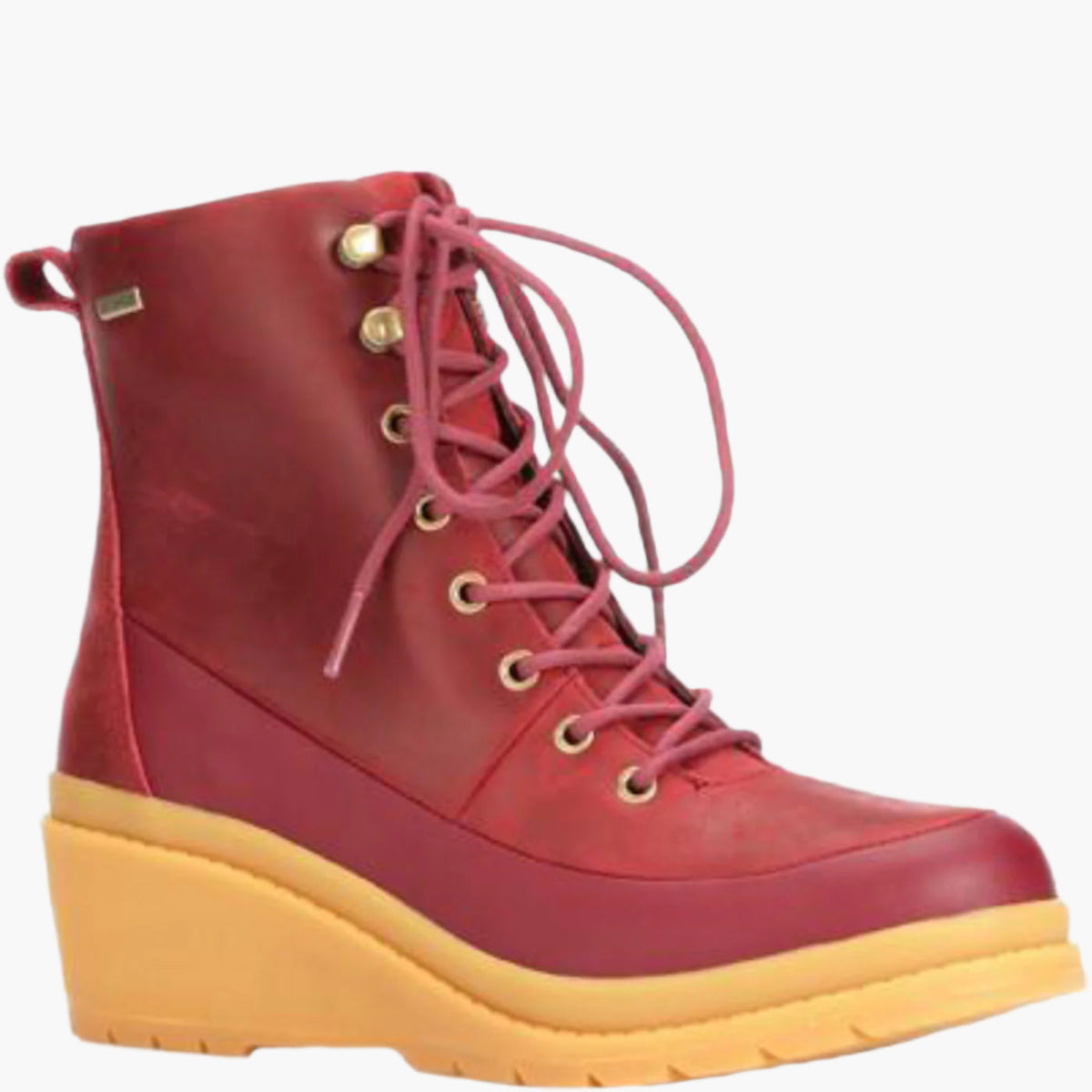 Women's Liberty Wedge Boot - Burgundy | Muck Boot Company