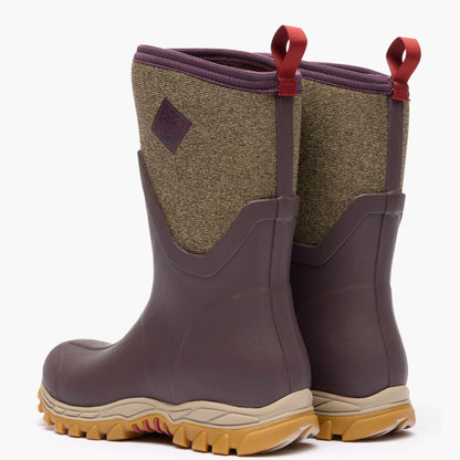 Women's Arctic Sport II Mid Boot - Wine/Herringbone | Muck Boot Company