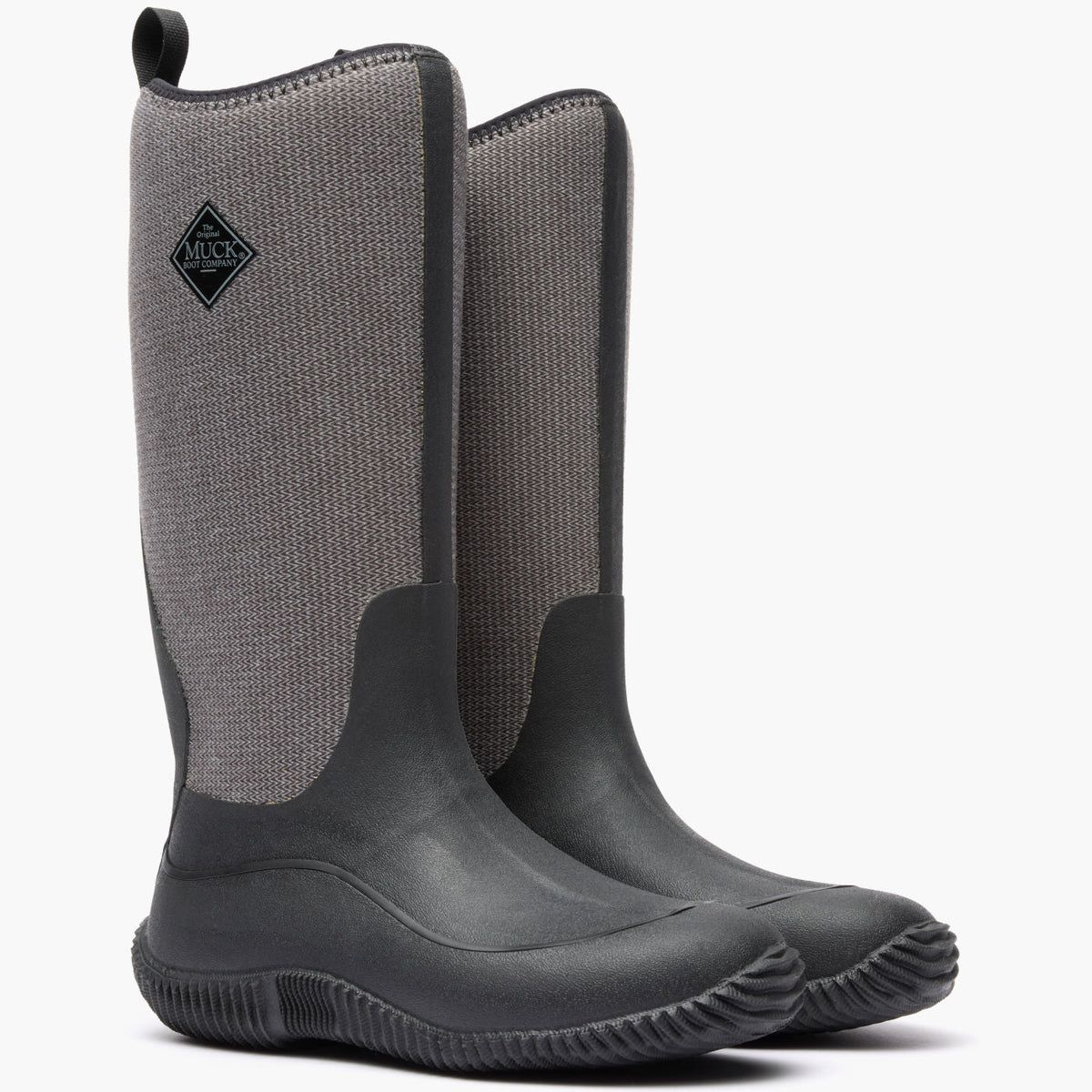 Women's Hale Boot - Black/Fuzzy Herringbone | Muck Boot Company